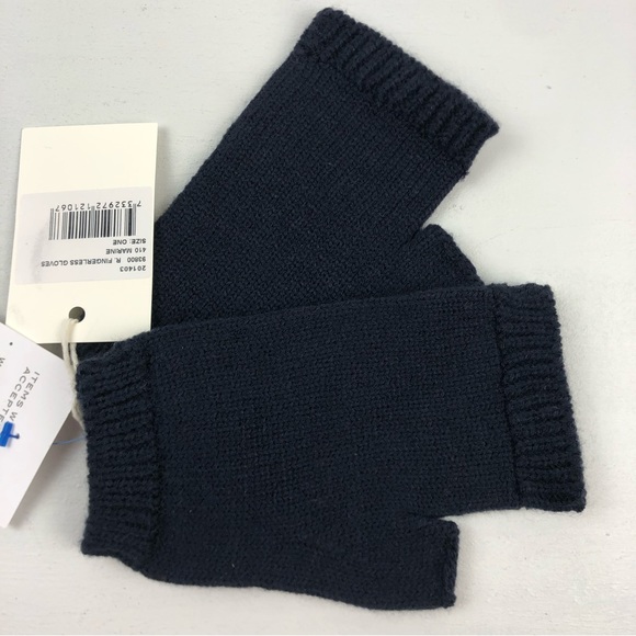 Gant Rugger Fingerless Gloves - Navy Blue - Picture 3 of 6